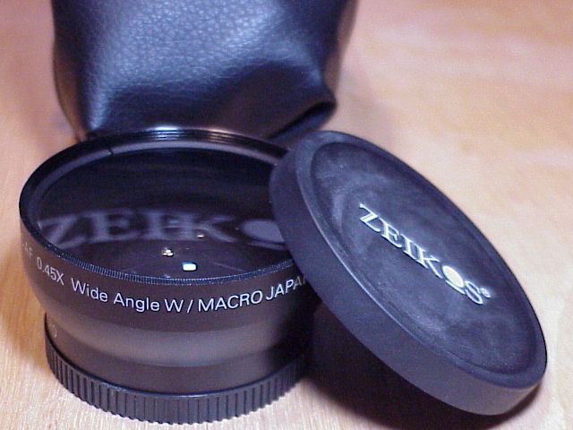 Zeikos wide angle and macro lens