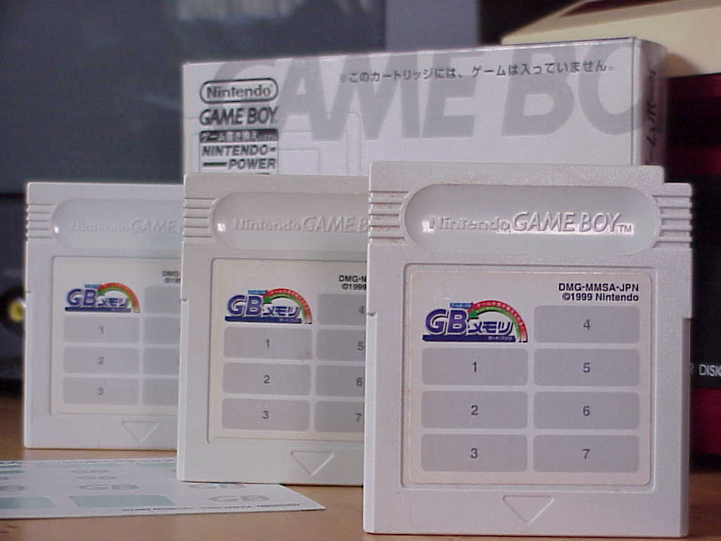 Nintendo Power GB Memory Cartridge