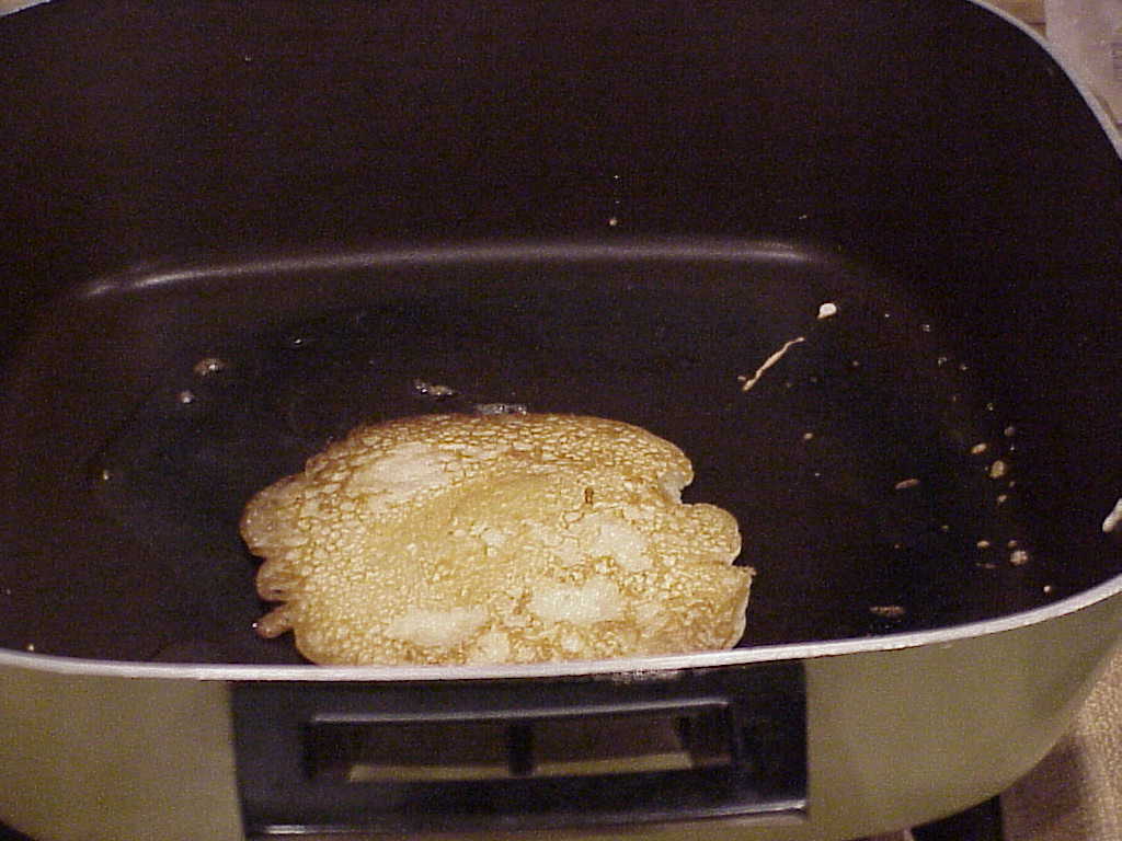 Pancake cooked