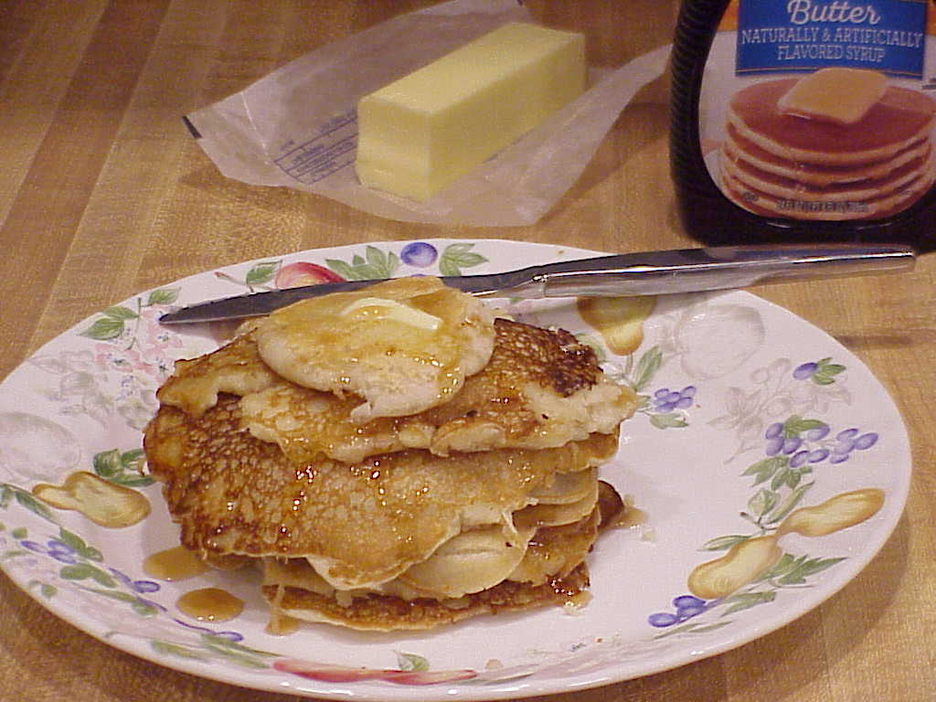 Pancakes finished