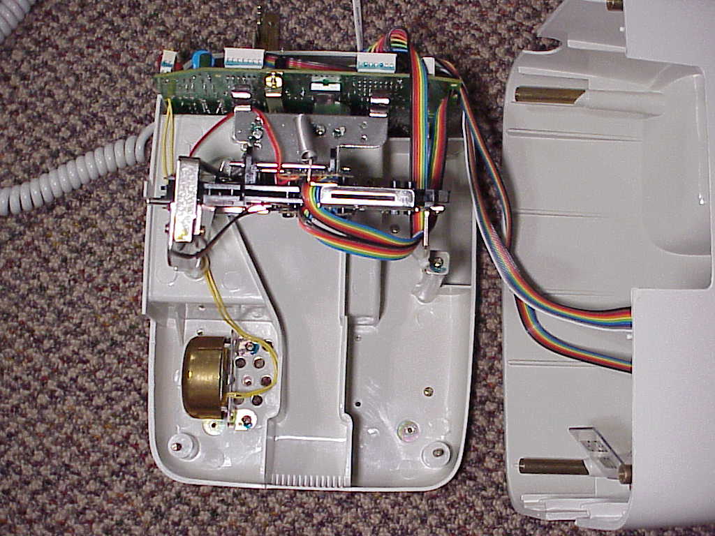 Desktop Payphone HAC 737 inside