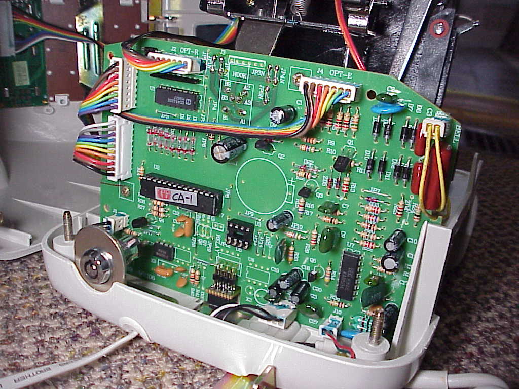 Desktop Payphone HAC 737 inside main board