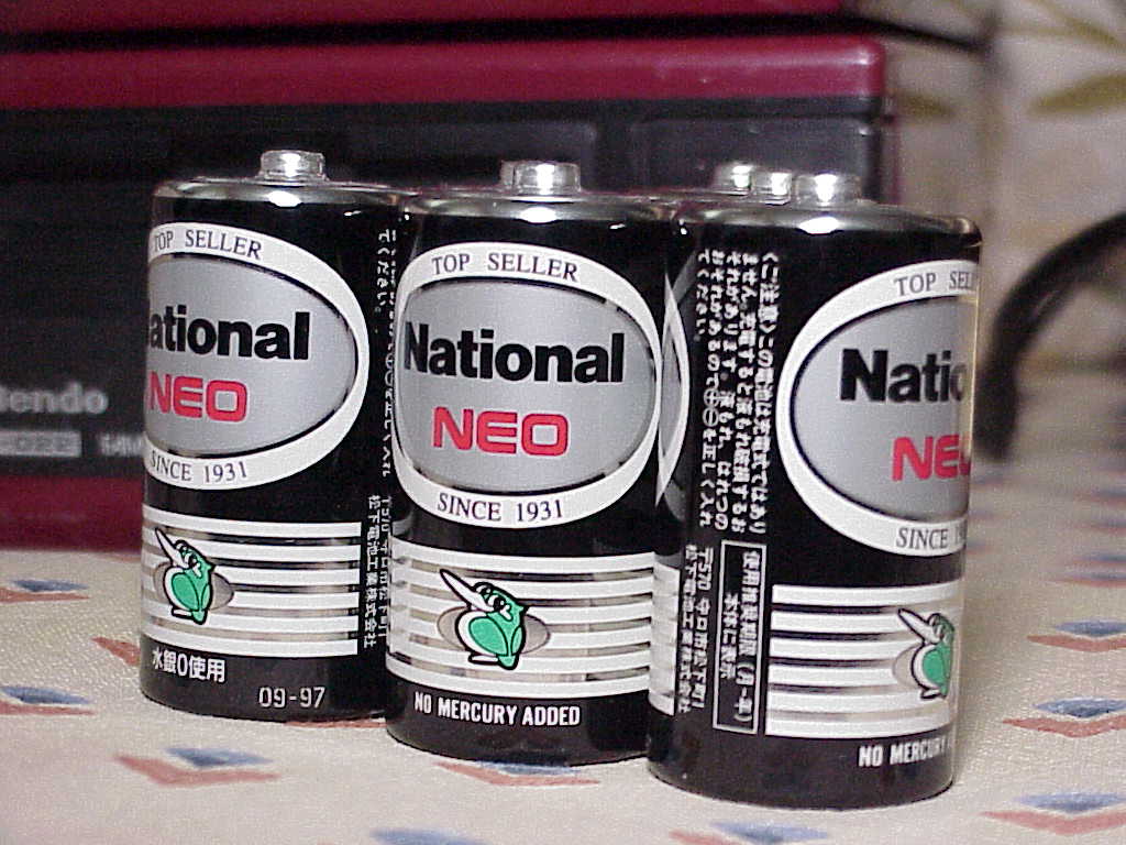 National NEO C batteries from 1997