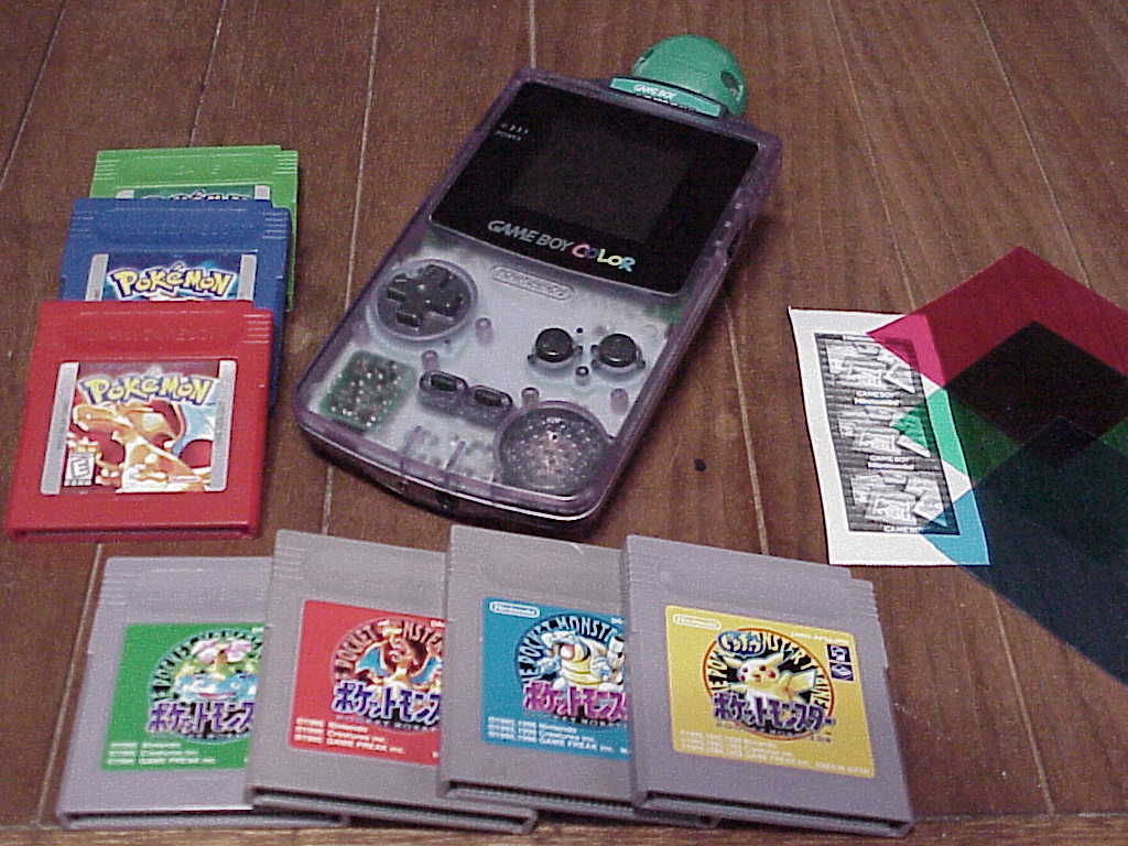 Game Boy Camera with color filters
