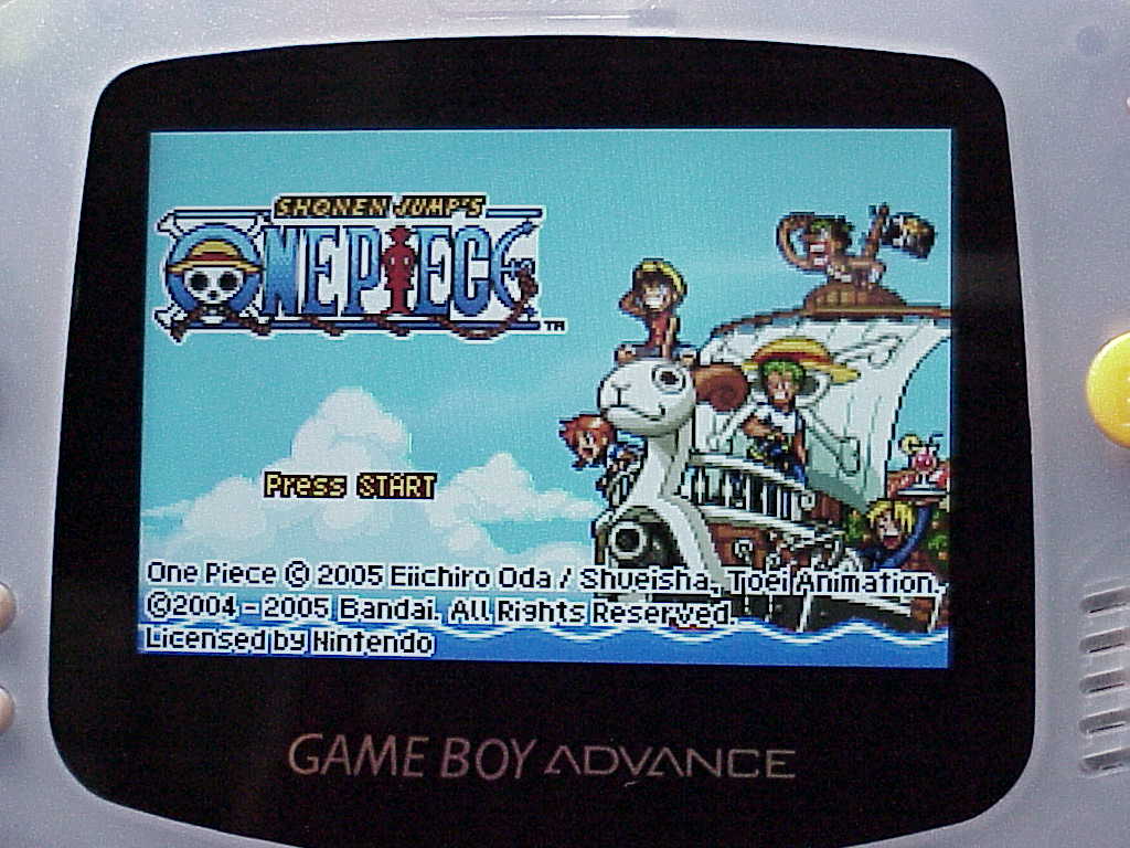 Nintendo Game Boy Advance modded screen