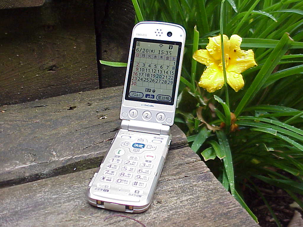 NTT docomo F883iESS Cell Phone open