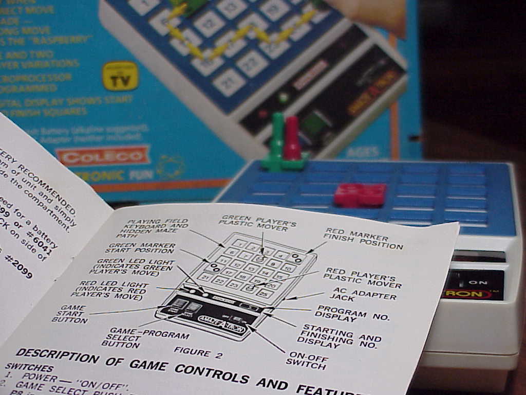 Coleco AMAZE-A-TRON manual