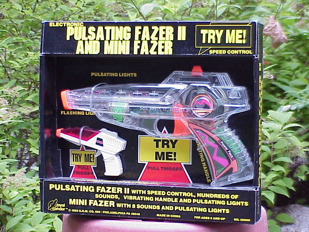 Pulsating Fazer II Model 20000 front of box