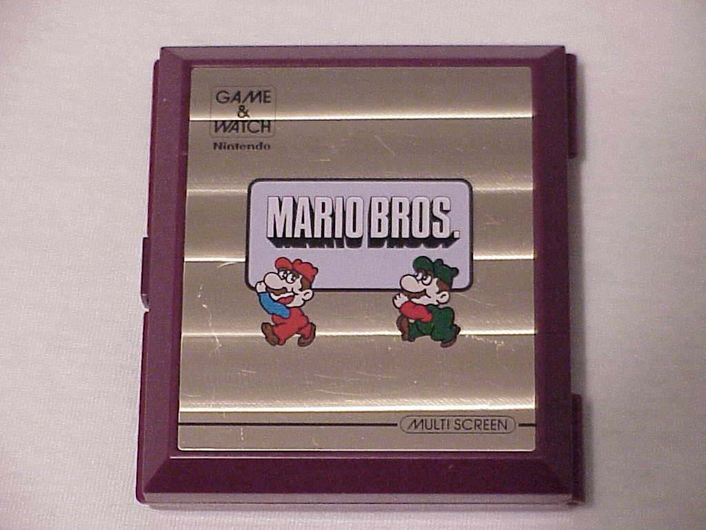 Game and Watch Mario Bros closed