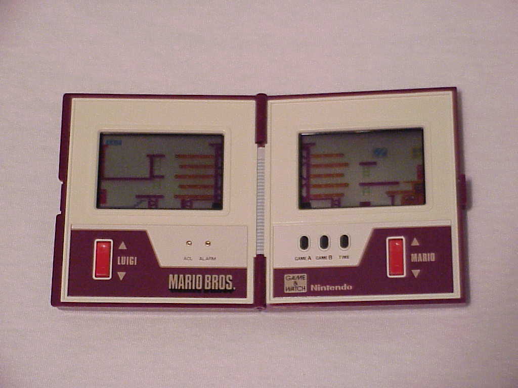 Game and Watch Mario Bros open