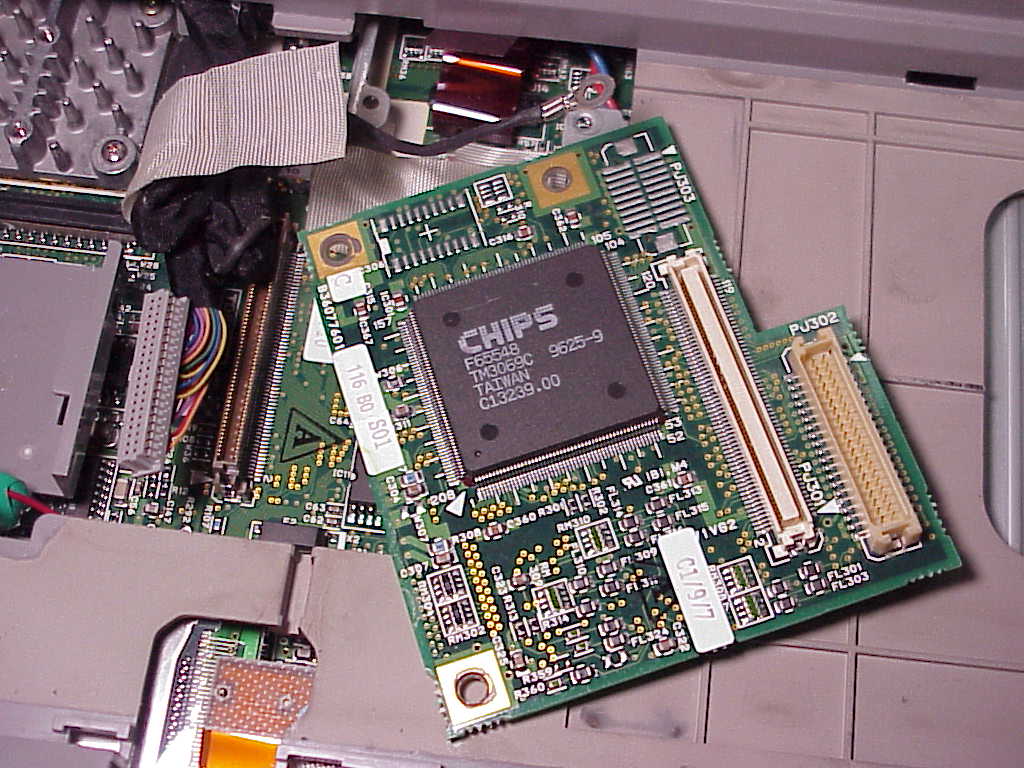 Toshiba Satellite 110CS Laptop - Processor