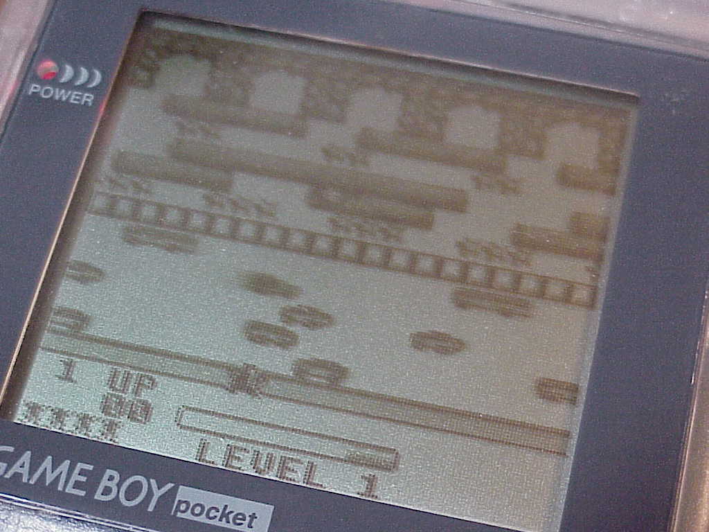 Frogger for Game Boy Color gameplay