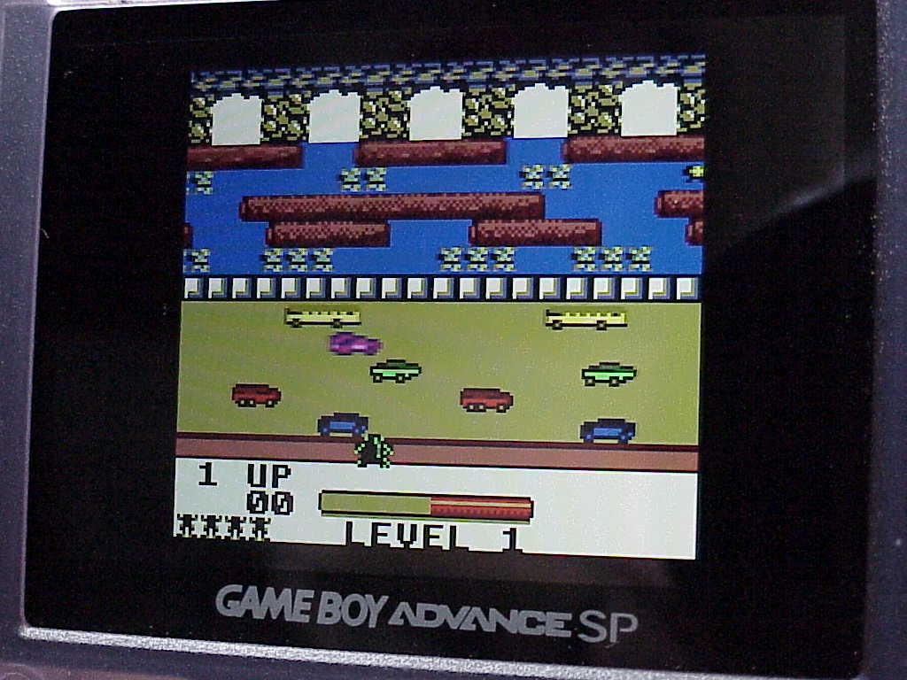 Frogger for Game Boy Color gameplay