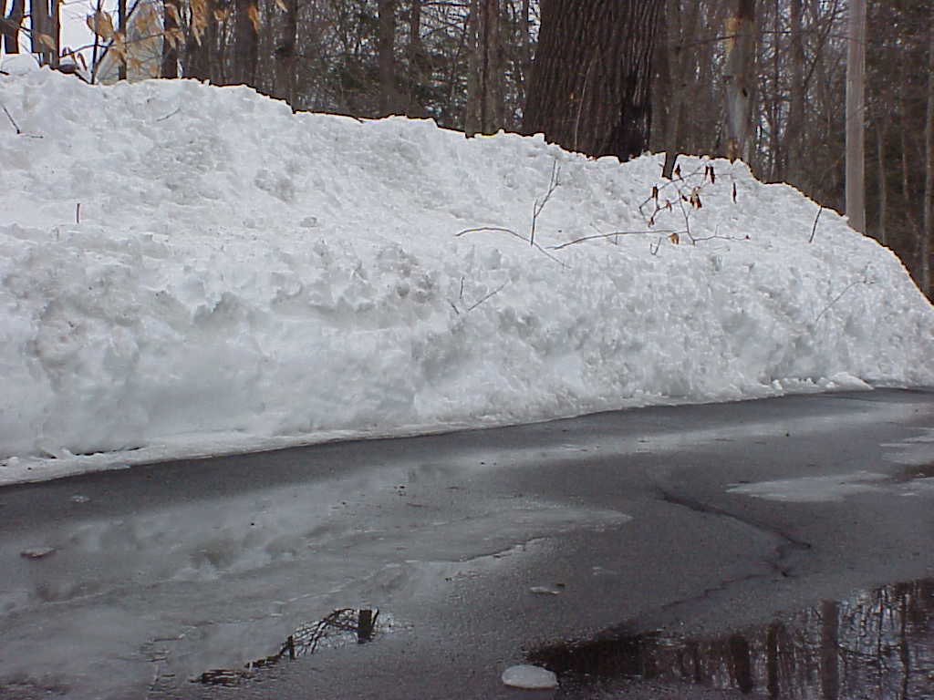 Snow bank