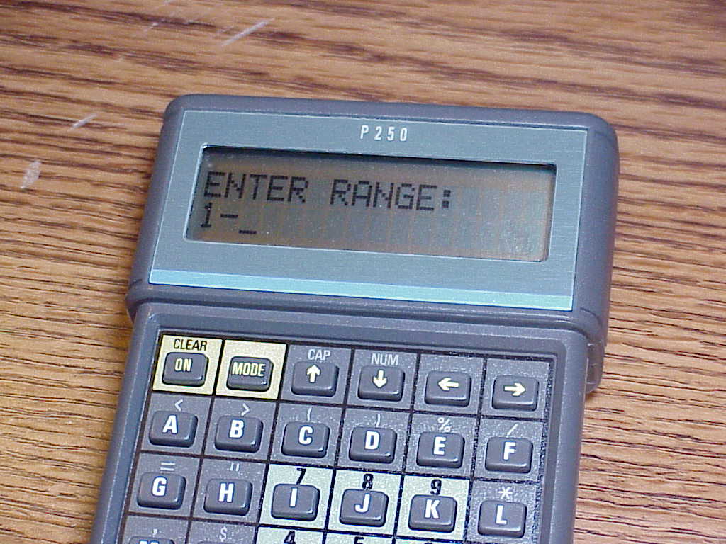 Psion Organiser random number program