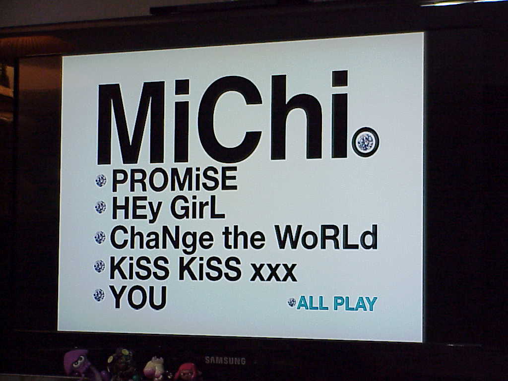 UP TO YOU by MiChi DVD menu