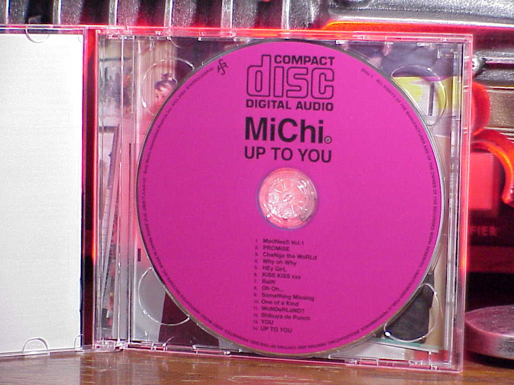 UP TO YOU by MiChi CD