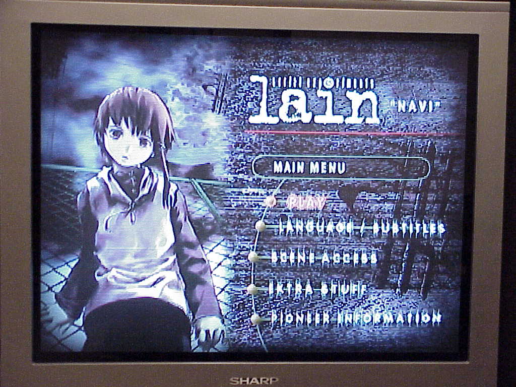 Serial Experiments Lain DVD 1 screenshot