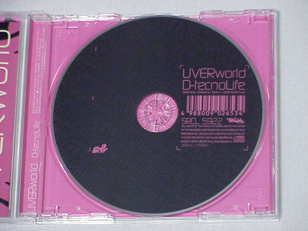 UVERworld D-tecnoLife CD