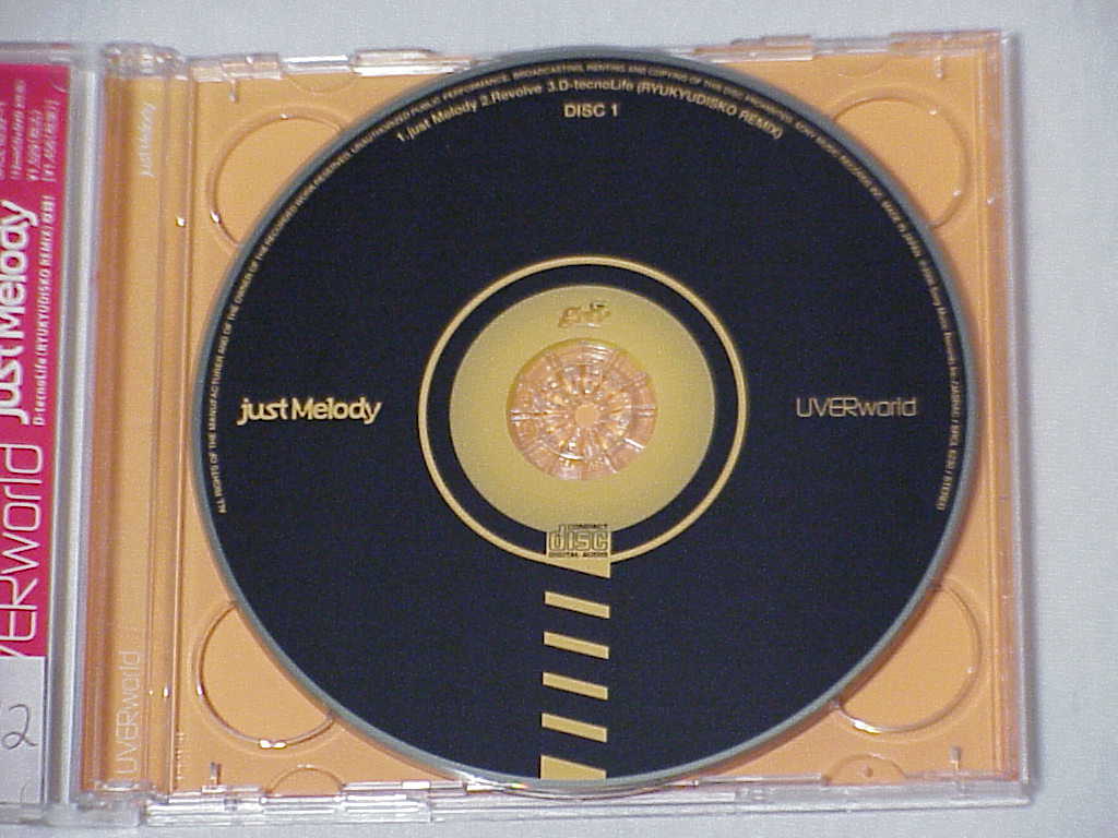 UVERworld just Melody CD