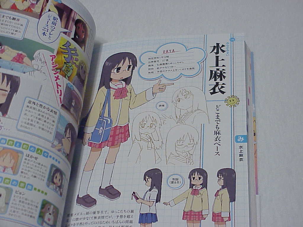 Nichijou anime guide book