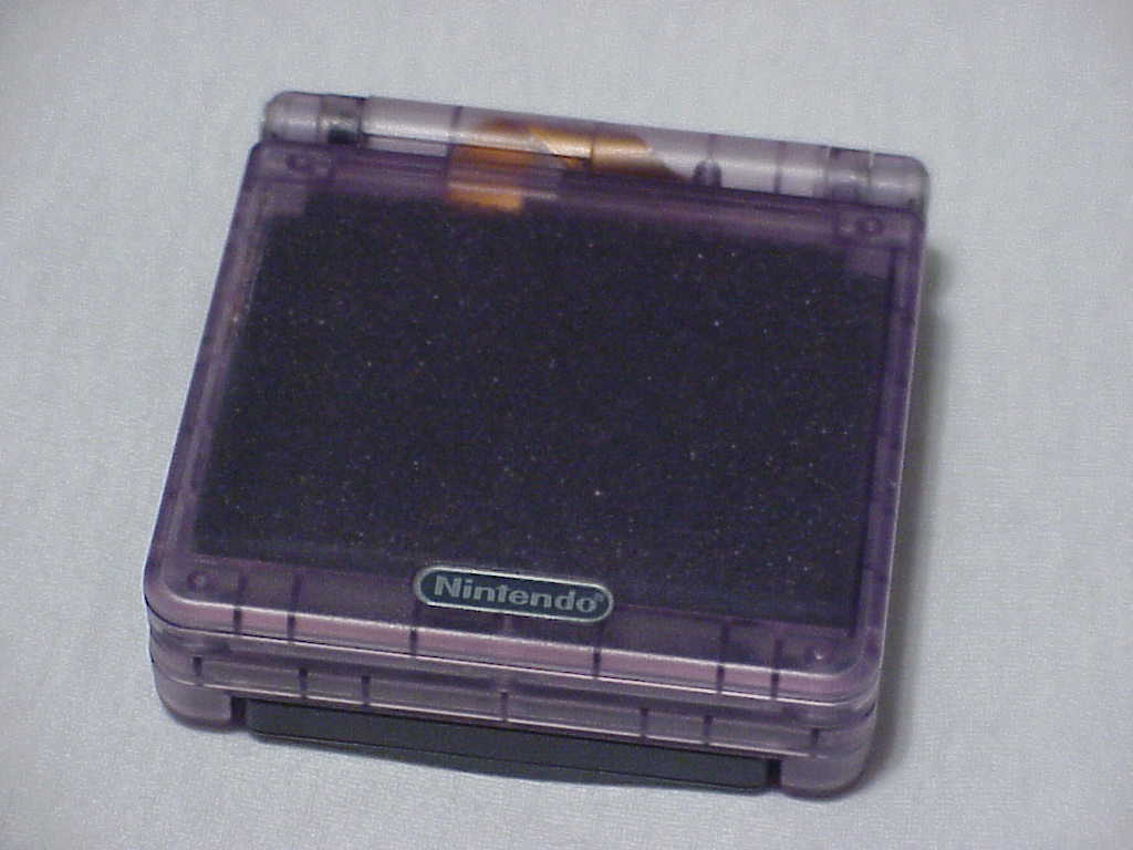 Game Boy Advance SP closed