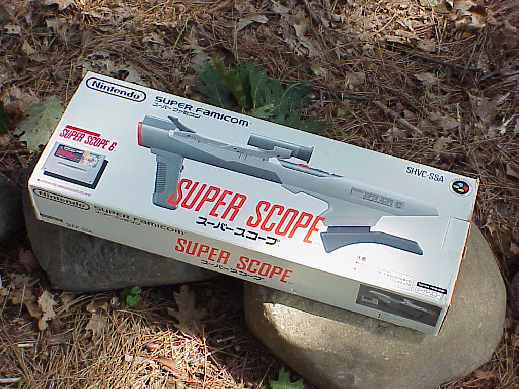 Nintendo Super Scope box