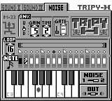 Nintendo Game Boy Camera screenshot - DJ Noise