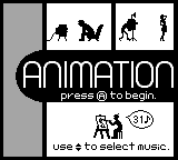 Nintendo Game Boy Camera screenshot - Animation view