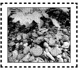 Nintendo Game Boy Camera photo - rocks