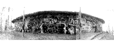 Nintendo Game Boy Camera photo - Graffiti panorama