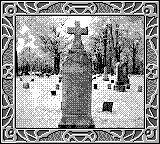 Nintendo Game Boy Camera photo - Cemetary