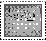 Nintendo Game Boy Camera photo - Phones Restroom sign