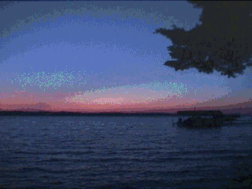 Glitched Lake