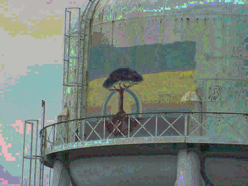 Glitched Water tower